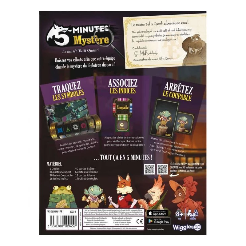 ASMODEE 5 Minutes Mystère 2 ASMODEE 5 Minutes Mystère – Image 2