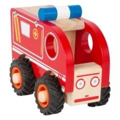 Small Foot Ambulance Véhicule En Bois -Enfants Jouets Magasin ambulance vehicule en bois 5
