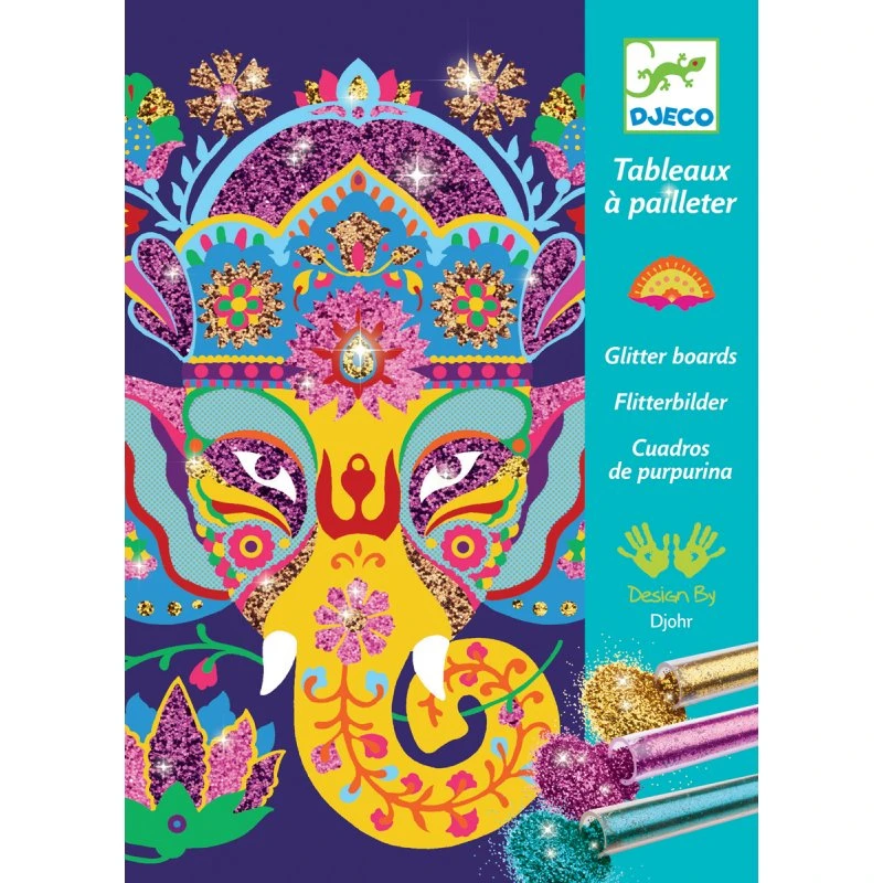 Djeco Animaux à Paillettes - Tableaux à Pailleter 2 Djeco Animaux à Paillettes - Tableaux à Pailleter – Image 2