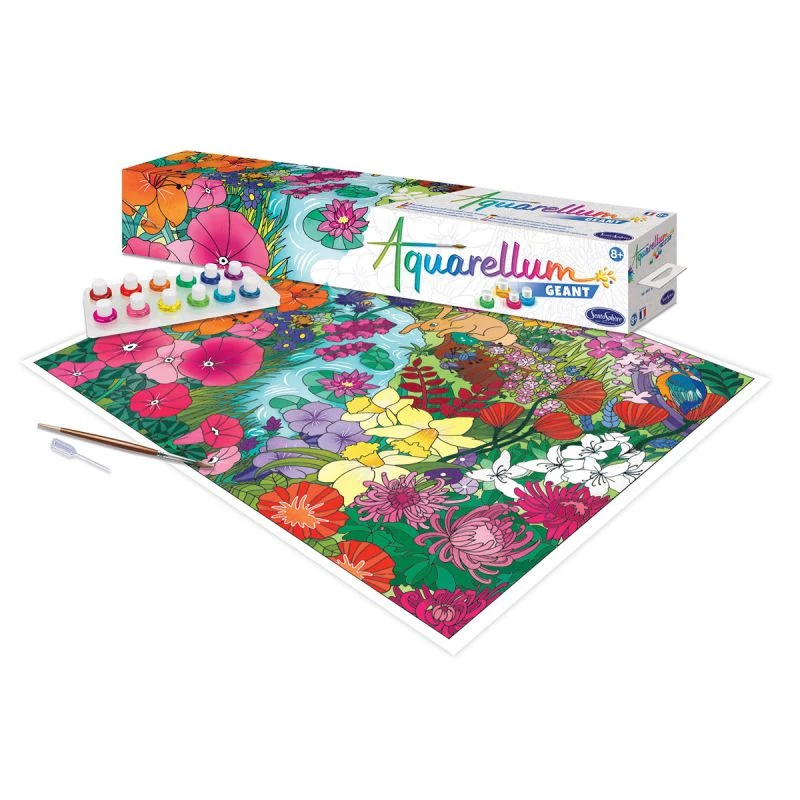 Aquarellum Géant Jardin Anglais 1 Aquarellum Géant Jardin Anglais