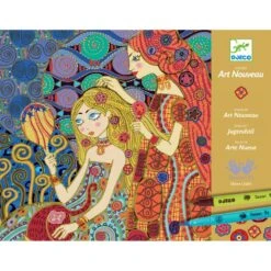 Djeco Atelier Art Nouveau - Feutres Pinceaux -Enfants Jouets Magasin atelier art nouveau feutres pinceaux 2