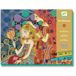 Djeco Atelier Art Nouveau - Feutres Pinceaux