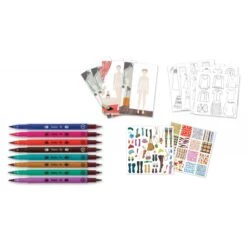 Djeco Atelier Mode Dessiner Une Collection -Enfants Jouets Magasin atelier mode dessiner une collection 3