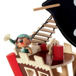 Ze Pirat Boat - Bateau Pirate Djeco En Bois 9 Ze Pirat Boat - Bateau Pirate Djeco En Bois -Enfants Jouets Magasin bateau pirates arty toys 4