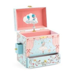 Djeco Boîte à Bijoux Musicale Ballerine En Scène