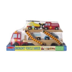 Camion Porte Véhicules D'urgence -Enfants Jouets Magasin camion porte vehicules d urgence 4