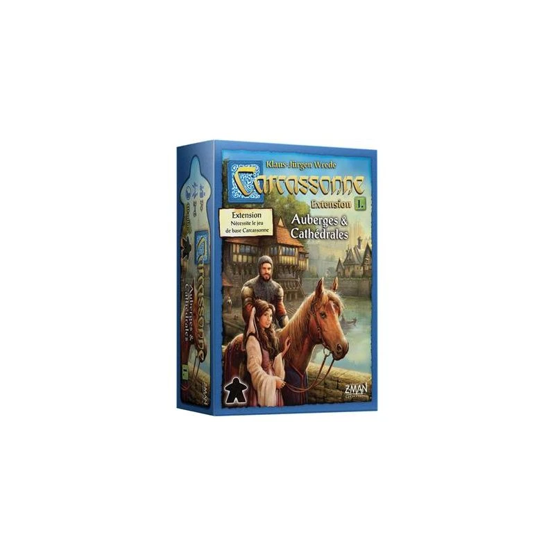 ASMODEE Carcassonne Extension 1 : Auberges Et Cathédrales 1 ASMODEE Carcassonne Extension 1 : Auberges Et Cathédrales