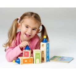 Château Logique Casse-tête En Bois à Partir De 3 Ans -Enfants Jouets Magasin chateau logique casse tete en bois 2