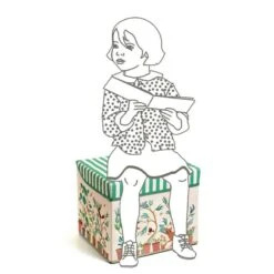 Djeco Coffre à Jouets Siège – Jardin -Enfants Jouets Magasin coffre a jouets siege jardin 2