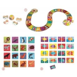 Janod Coffret 3 Jeux -Enfants Jouets Magasin coffret 3 jeux 2