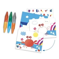 Djeco Coffret 6 Activités - La Mer Et Ses Plaisirs -Enfants Jouets Magasin coffret 6 activites la mer et ses plaisirs 5