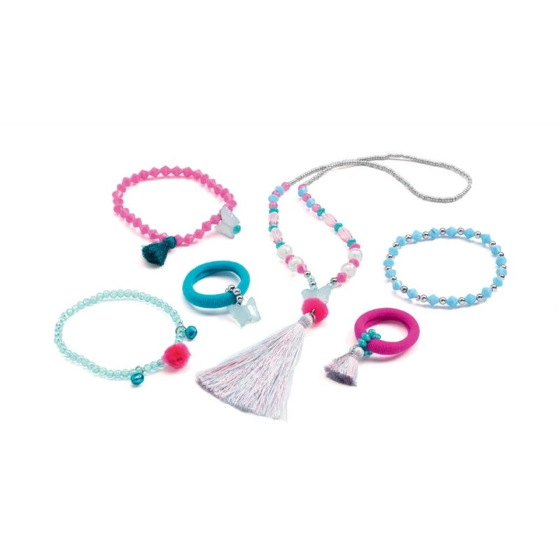 Djeco Coffret De Bijoux Pompons Et Papillons 1 Djeco Coffret De Bijoux Pompons Et Papillons