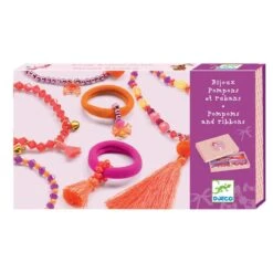 Djeco Coffret De Bijoux Pompons Et Rubans 5 Djeco Coffret De Bijoux Pompons Et Rubans -Enfants Jouets Magasin coffret de bijoux pompons et rubans 2