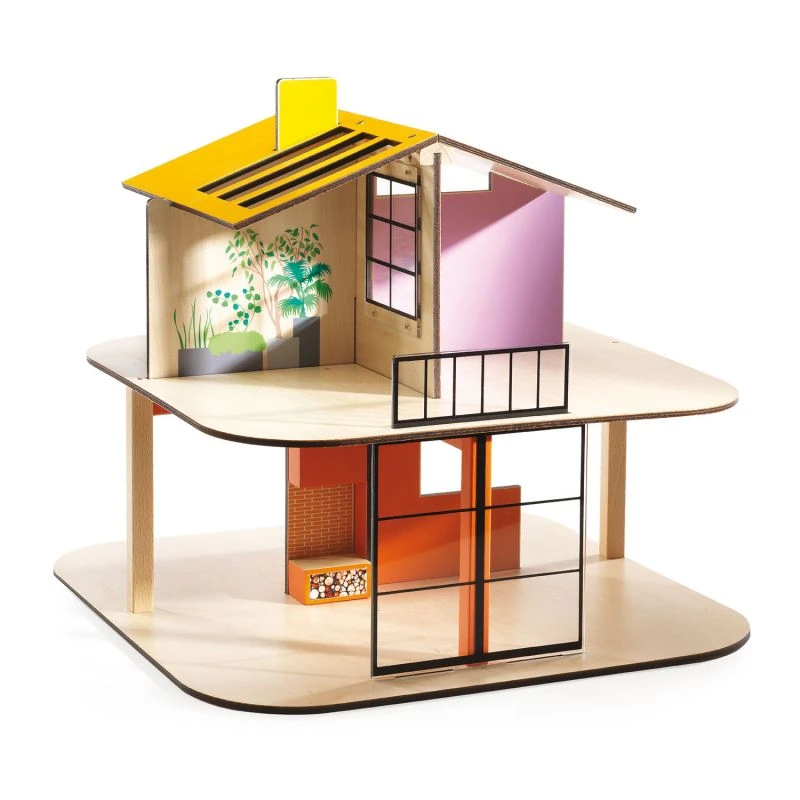 Color House - Maison De Poupées Djeco 1 Color House - Maison De Poupées Djeco
