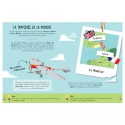 Construis L'avion 3D + Histoire De L'aviation - Livre + Maquette -Enfants Jouets Magasin construis l avion 3d livre maquette 3