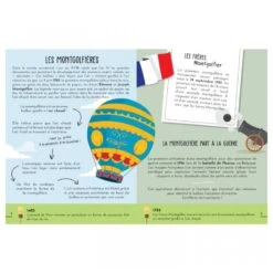 Construis L'avion 3D + Histoire De L'aviation - Livre + Maquette -Enfants Jouets Magasin construis l avion 3d livre maquette 4