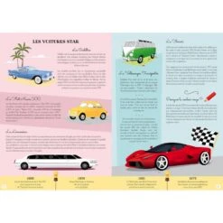 Construis La Voiture 3D + Histoire De L'automobile - Livre + Maquette -Enfants Jouets Magasin construis la voiture 3d livre maquette 4