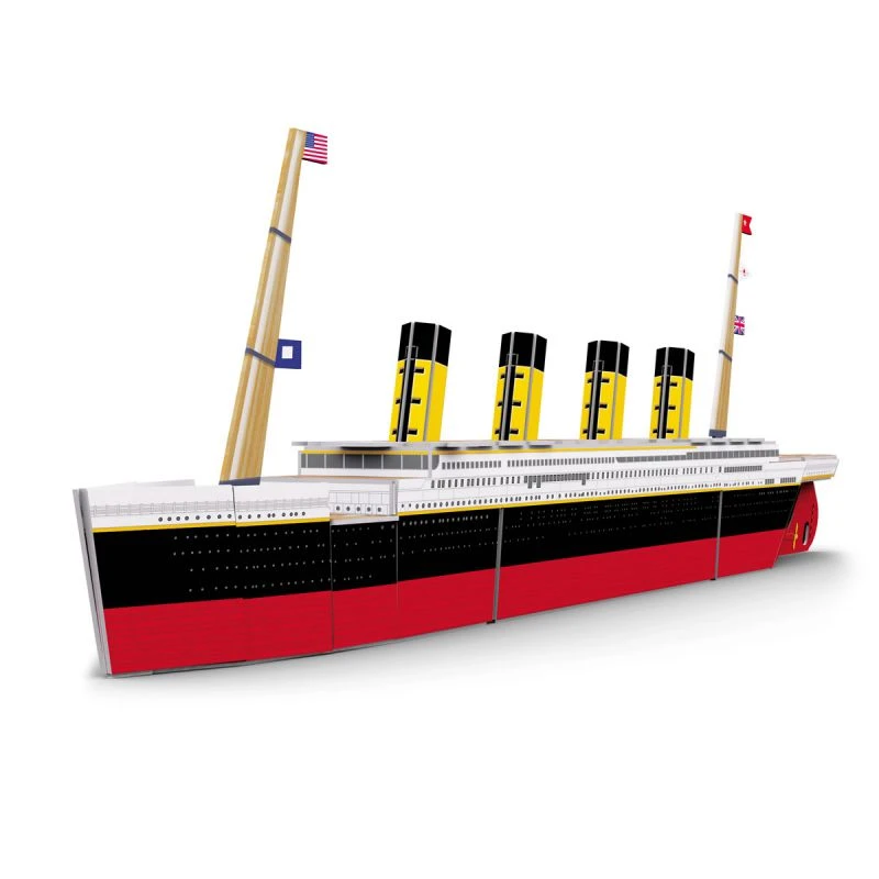 Construis Le Titanic 3D - Livre + Maquette 2 Construis Le Titanic 3D - Livre + Maquette – Image 2
