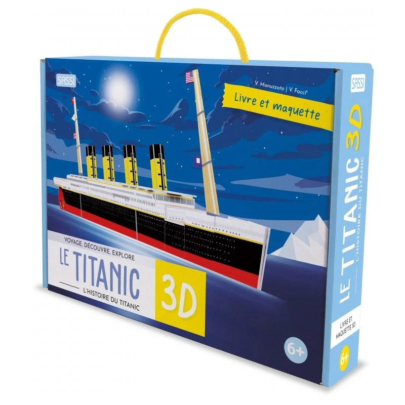 Construis Le Titanic 3D - Livre + Maquette 1 Construis Le Titanic 3D - Livre + Maquette