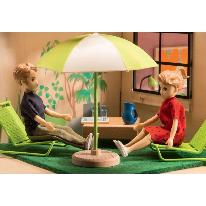 Cubic House - Maison De Poupées Djeco 3 Cubic House - Maison De Poupées Djeco – Image 3