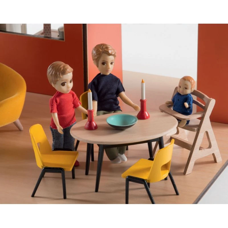 Cubic House - Maison De Poupées Djeco 8 Cubic House - Maison De Poupées Djeco – Image 8