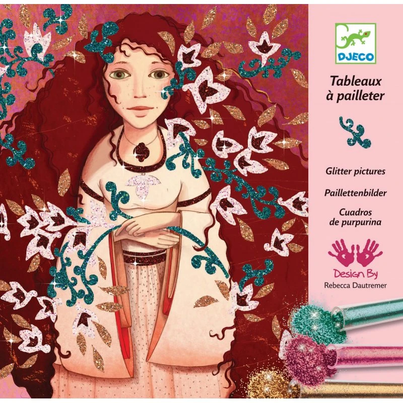 Djeco D'ors Et De Soies - Tableaux à Pailleter 3 Djeco D'ors Et De Soies - Tableaux à Pailleter – Image 3