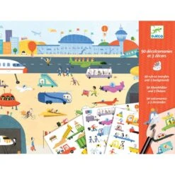 Décalcomanie Djeco Tous Au Volant!