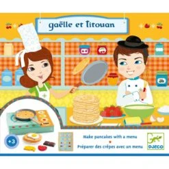 Djeco Dînette Atelier De Crêpes - Gaëlle Et Titouan -Enfants Jouets Magasin dinette crepes gaelle et titouan 3