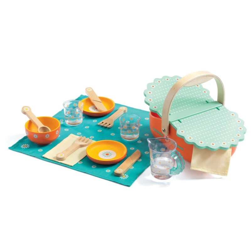 Djeco Dînette Panier Pique Nique 1 Djeco Dînette Panier Pique Nique