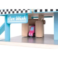 Janod Garage Station Service En Bois -Enfants Jouets Magasin garage bois station service janod 2