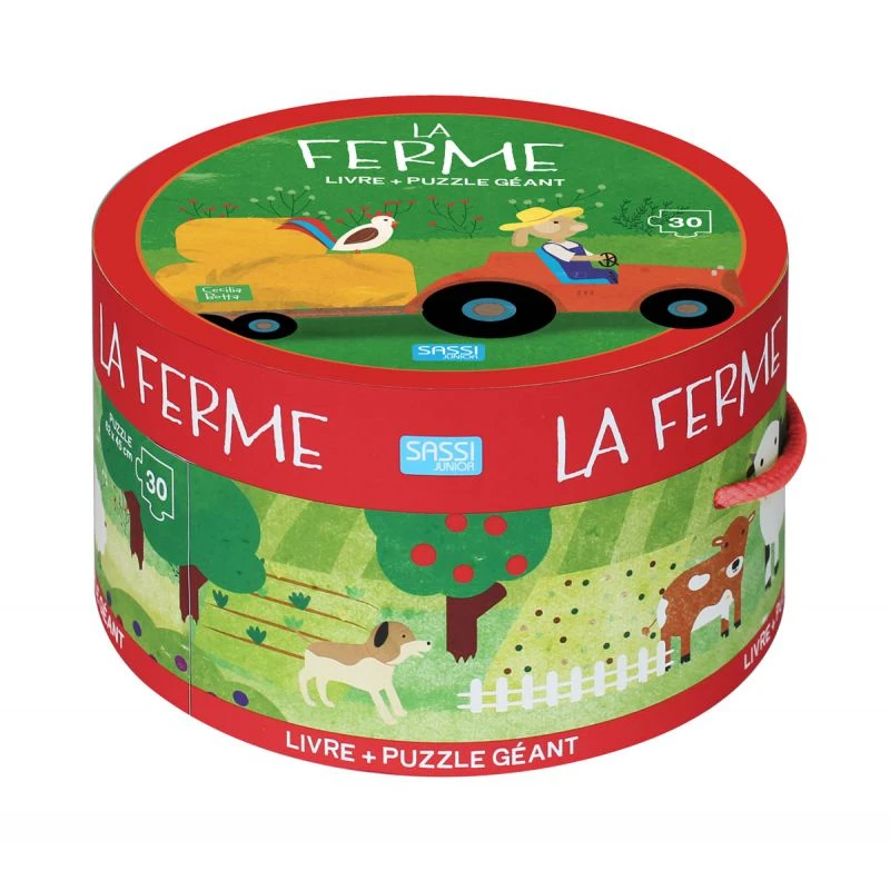 La Ferme - Puzzle 30 Pièces + Livre 1 La Ferme - Puzzle 30 Pièces + Livre