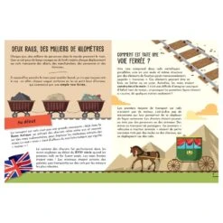 La Locomotive 3D + Histoire Des Trains - Livre + Maquette -Enfants Jouets Magasin la locomotive 3d livre maquette 4