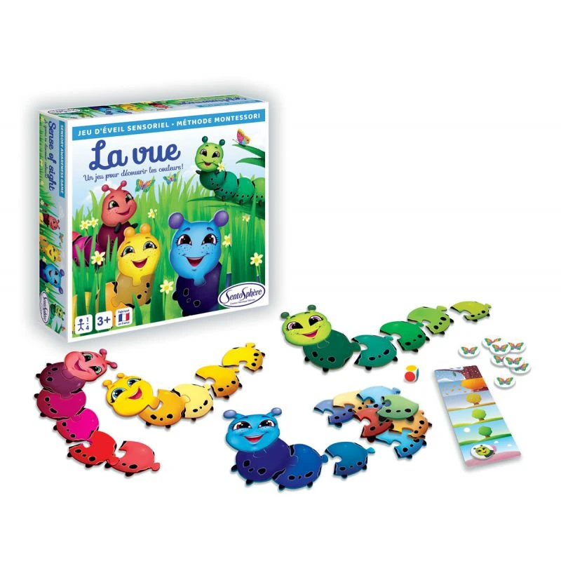 La Vue - Jeu Sensoriel Sur Les Couleurs - Méthode Montessori 2 La Vue - Jeu Sensoriel Sur Les Couleurs - Méthode Montessori – Image 2