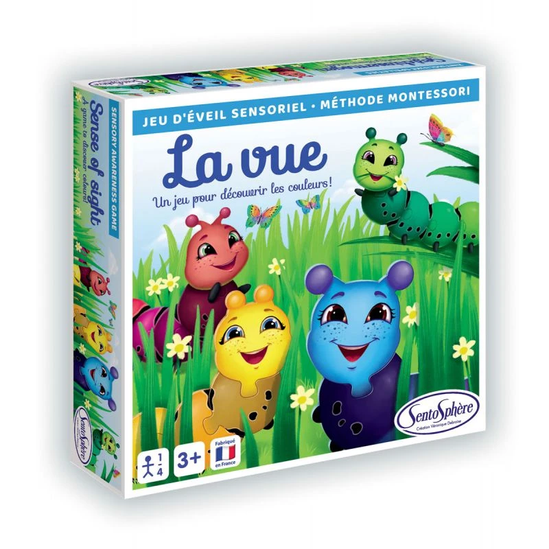 La Vue - Jeu Sensoriel Sur Les Couleurs - Méthode Montessori 1 La Vue - Jeu Sensoriel Sur Les Couleurs - Méthode Montessori