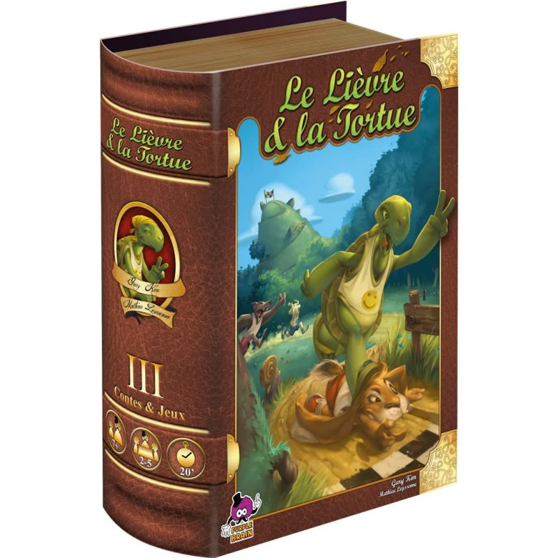 ASMODEE Le Lièvre Et La Tortue - Purple Brain 1 ASMODEE Le Lièvre Et La Tortue - Purple Brain