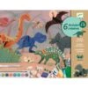 Djeco Le Monde Des Dinosaures - Coffret Multi-activités