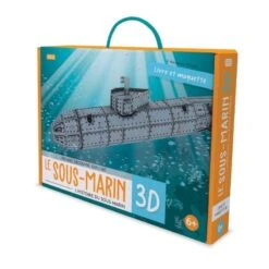 Le Sous-marin 3D - Livre + Maquette