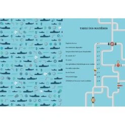 Le Sous-marin 3D - Livre + Maquette 10 Le Sous-marin 3D - Livre + Maquette -Enfants Jouets Magasin le sous marin 3d livre maquette 3