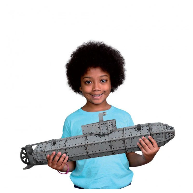 Le Sous-marin 3D - Livre + Maquette 7 Le Sous-marin 3D - Livre + Maquette – Image 7