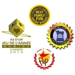 ASMODEE Les 3 Petits Cochons - Dés Et Stratégie - Purple Brain -Enfants Jouets Magasin les 3 petits cochons purple brain 3