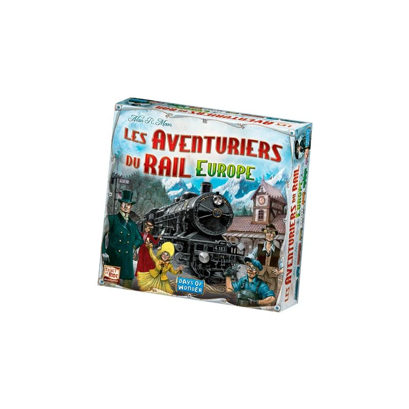 ASMODEE Les Aventuriers Du Rail : Europe 1 ASMODEE Les Aventuriers Du Rail : Europe