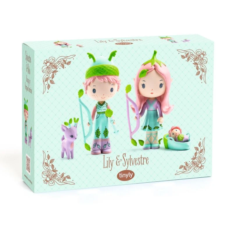 Djeco Lily & Sylvestre - Figurines Tinyly 3 Djeco Lily & Sylvestre - Figurines Tinyly – Image 3