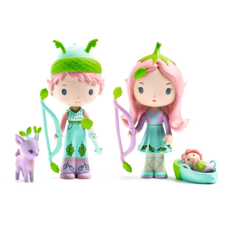 Djeco Lily & Sylvestre - Figurines Tinyly 1 Djeco Lily & Sylvestre - Figurines Tinyly
