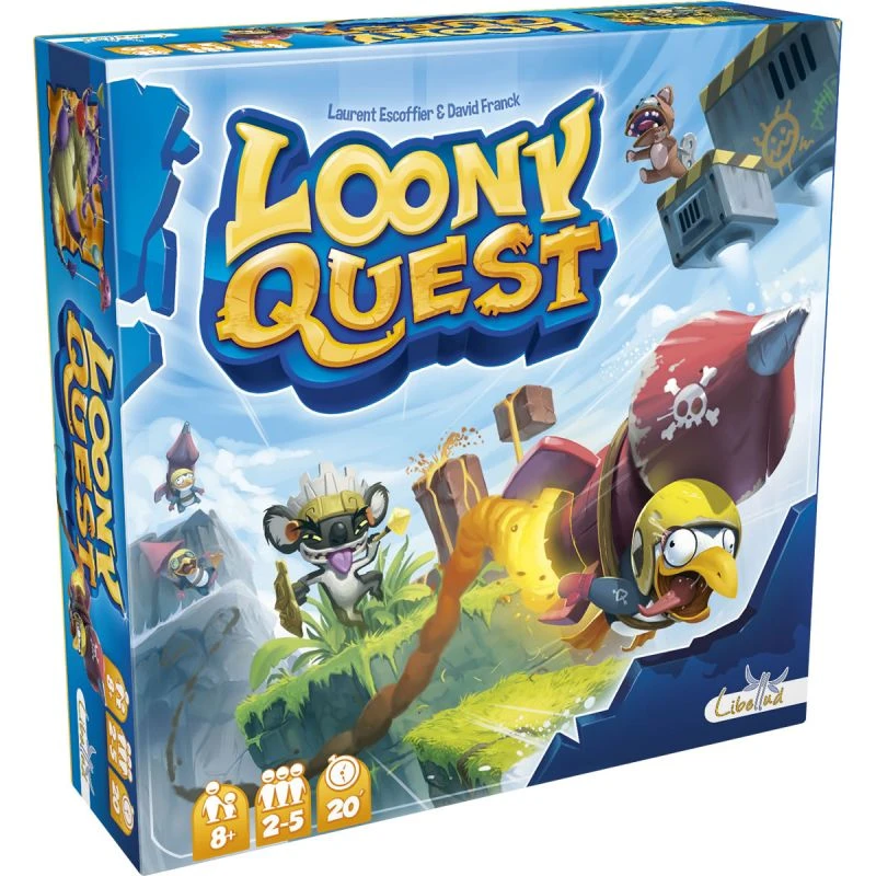 ASMODEE Loony Quest : Jeu D'adresse Et De Rapidité 1 ASMODEE Loony Quest : Jeu D'adresse Et De Rapidité