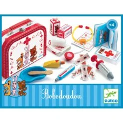 Djeco Mallette Docteur Bobodoudou -Enfants Jouets Magasin mallette docteur bobodoudou 2