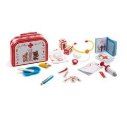 Djeco Mallette Docteur Bobodoudou -Enfants Jouets Magasin mallette docteur bobodoudou 7