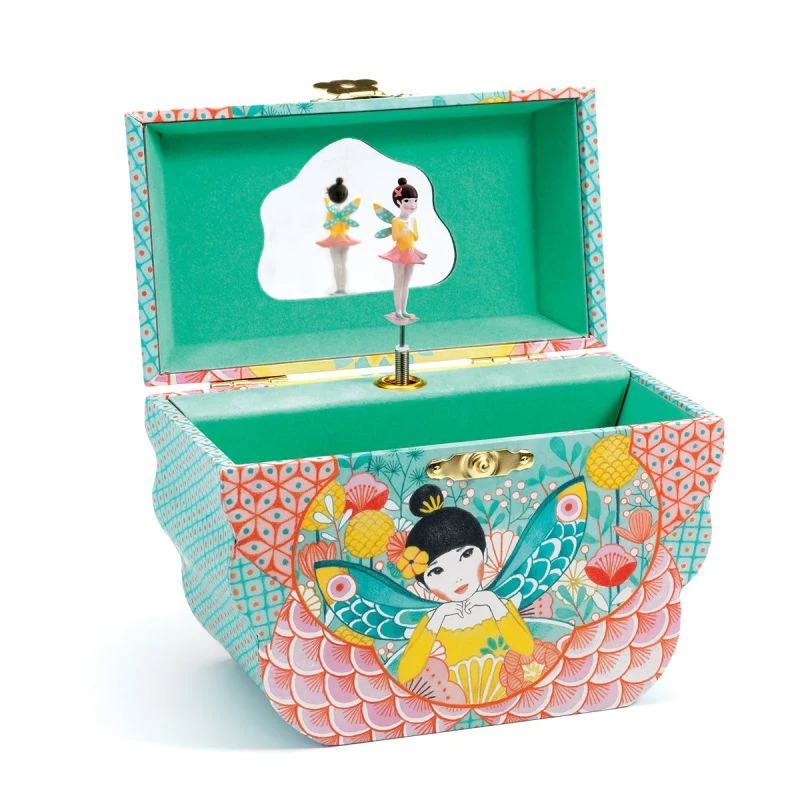 Mélodie Fleurie Boîte à Bijoux Musicale Djeco 1 Mélodie Fleurie Boîte à Bijoux Musicale Djeco