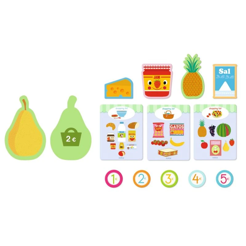 Djeco Jeu De Marchande Mia & Léo Little Shop 2 Djeco Jeu De Marchande Mia & Léo Little Shop – Image 2