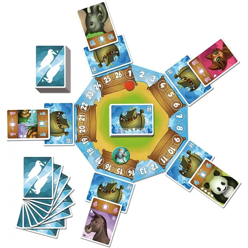 ASMODEE Noé : Jeu De Défausse Tactique 3 ASMODEE Noé : Jeu De Défausse Tactique – Image 3