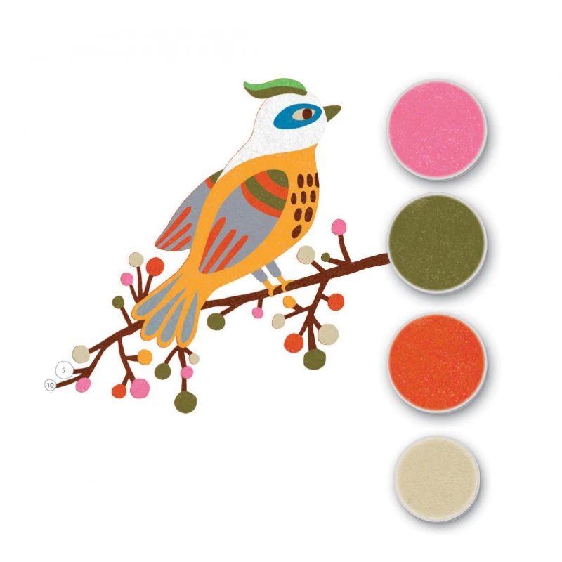 Djeco Oiseaux De Paradis - Sables Colorés 2 Djeco Oiseaux De Paradis - Sables Colorés – Image 2